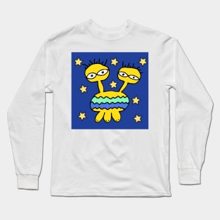 Alien in the Sky Long Sleeve T-Shirt